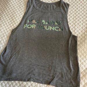 Pure Barre House of Tens tank top Will Barre for Brunch small